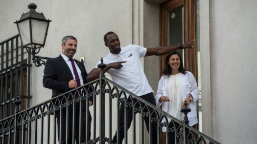 Usain Bolt se reúne con Piñera y es invitado a la COP25 en Chile