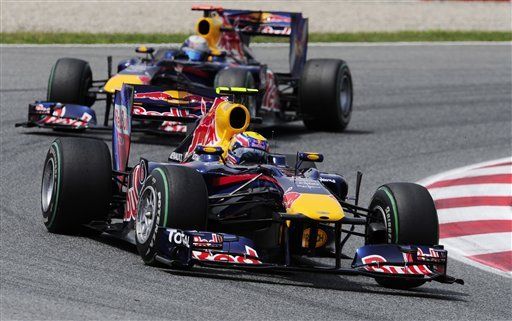 F1: Webber gana con Red Bull en Gran Premio de España