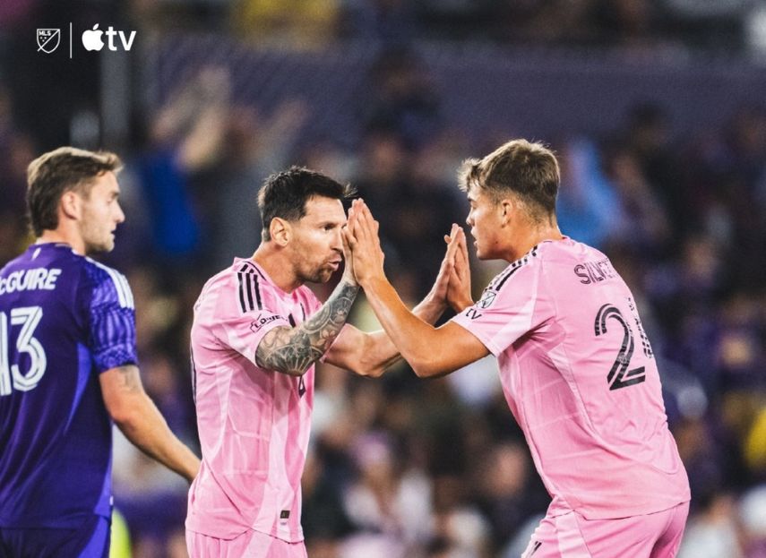 Lionel Messi anota doblete en remontada del Inter Miami ante Orlando City