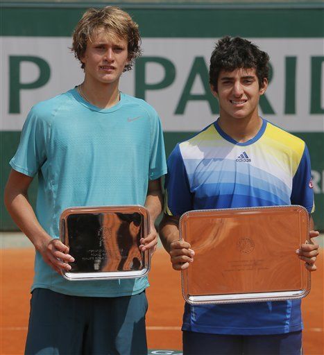 Chileno Garín es campeón juvenil en Roland Garros
