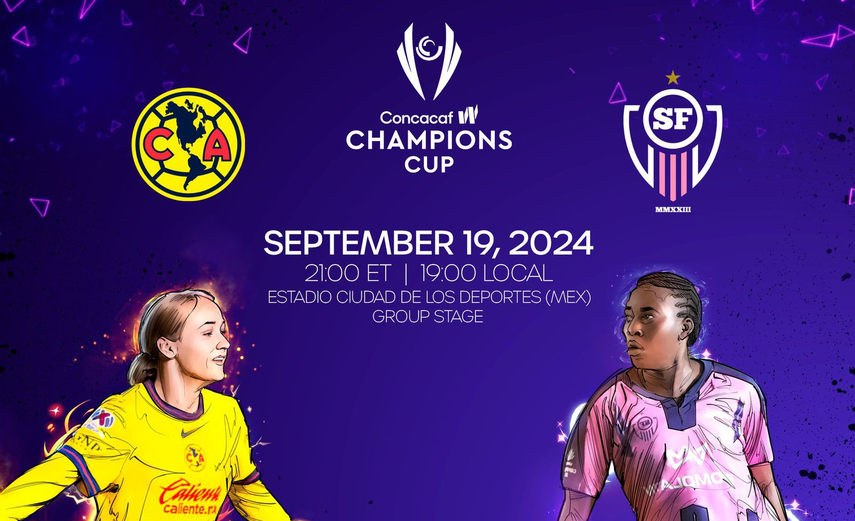 Copa de Campeones Concacaf W: Santa Fé visitará al América de México en la J3