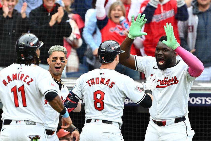 MLB: Los Guardianes vencen a los Tigres y van por la Serie de Campeonato