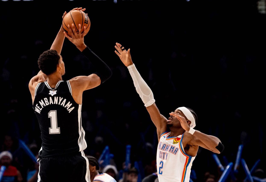 NBA: San Antonio Spurs suma tercera victoria sobre Oklahoma City Thunder