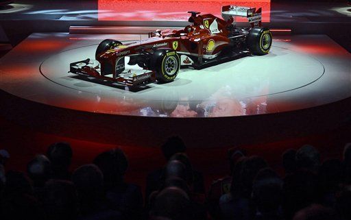 Ferrari presenta su bólido para 2013