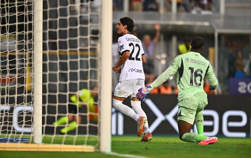 AC Milan cae ante el recién ascendido Parma