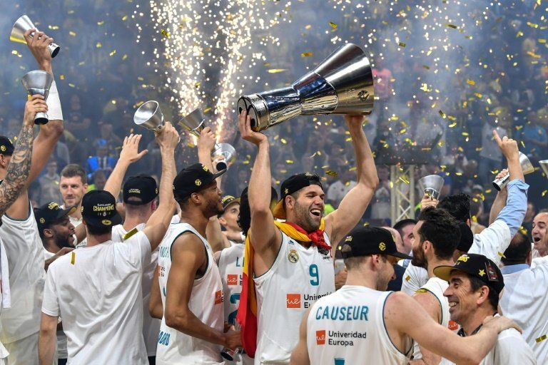 Real Madrid gana la Euroliga de básquetbol con 85-80 ante Fenerbahçe