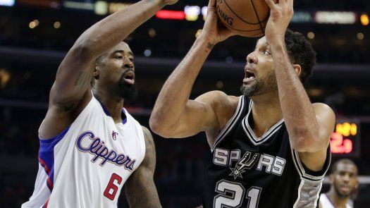 Duncan y Leonard protagonizan triunfo de Spurs ante Clippers