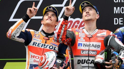 Lorenzo suma su segundo triunfo consecutivo por delante de Márquez y Rossi