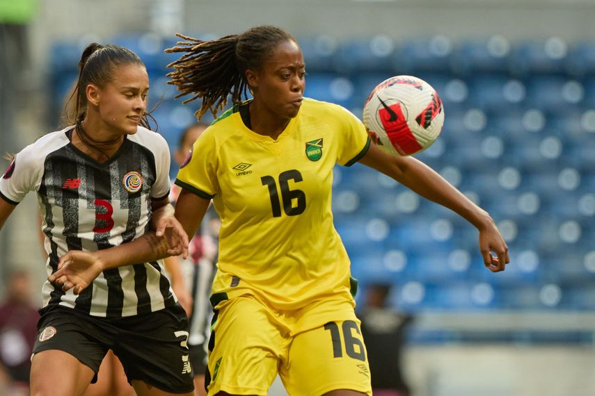 Jamaica vs Costa Rica en el Premundial Femenino&nbsp;