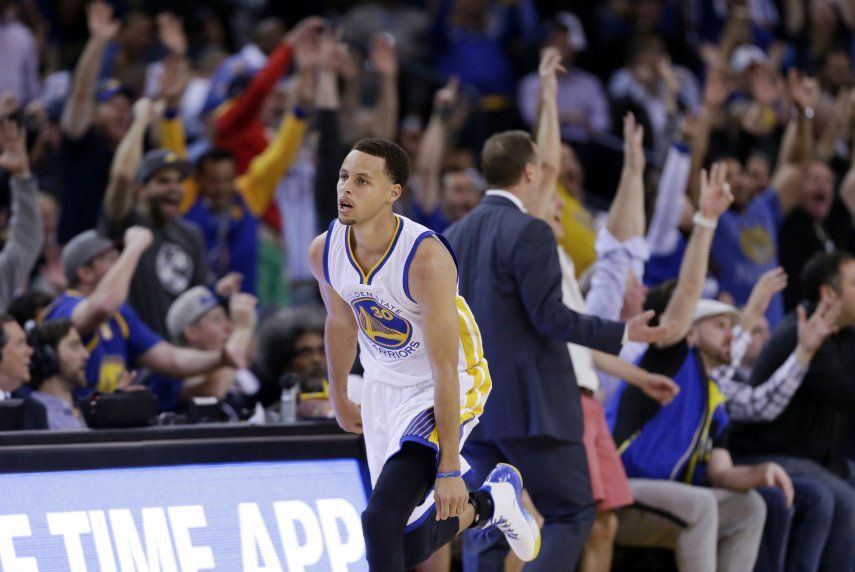 Equilibrados Warriors ganan a Hawks en mejor registro de NBA