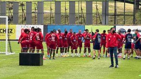 Qatar 2022: la lluvia presente en reconocimiento de cancha de Panamá