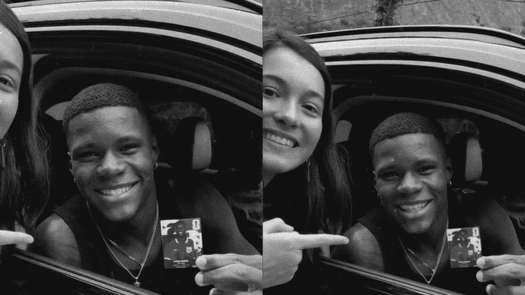 Kadir Barría recibe emotivo regalo de una aficionada de Botafogo