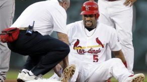 Pujols se salva de lesión