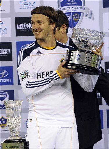 Galaxy de Los Angeles gana en posible despedida de Beckham
