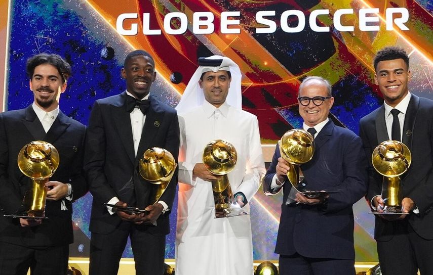 El PSG lidera distinciones en los Globe Soccer Awards