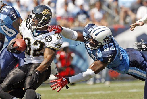 NFL: Titans 17, Jaguars 10; brillante, lí­nea defensiva de Tenesí­