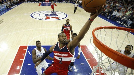 Wall comanda victoria de Wizards ante 76ers