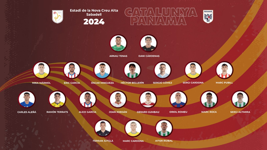 Selección de Catalunya presenta convocados para amistoso ante Panamá
