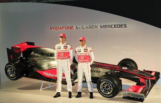 F1: McLaren presenta nuevo vehí­culo con Hamilton y Button