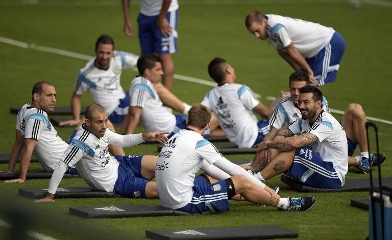 Argentina a puertas cerradas y busca recuperar a Di María