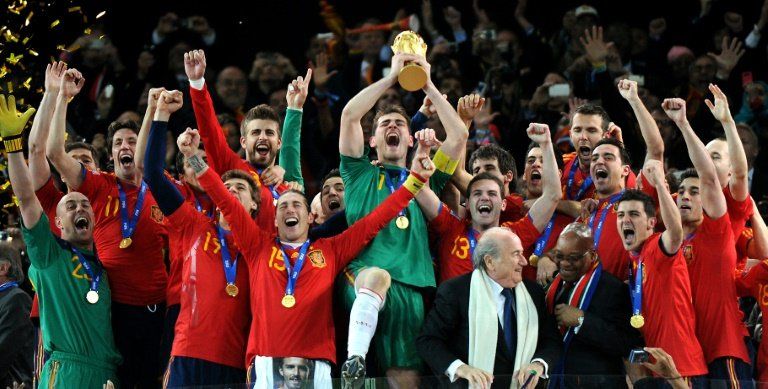 Qatar 2022 ¿Cuántos partidos ganó España en el mundial 2010?