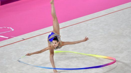 La gimnasta estadounidense Evita Griskenas suma un nuevo oro a su cosecha en Lima-2019