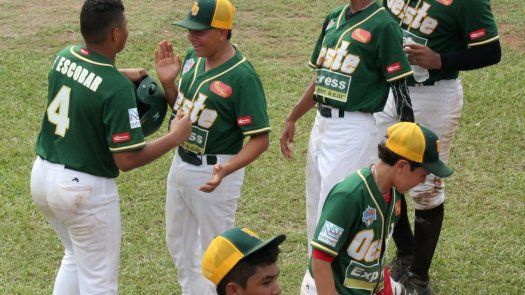 Definidas las semifinales del Nacional de Béisbol U14