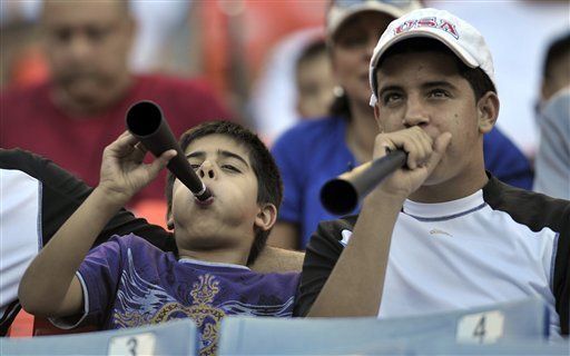 Las vuvuzelas invaden el béisbol