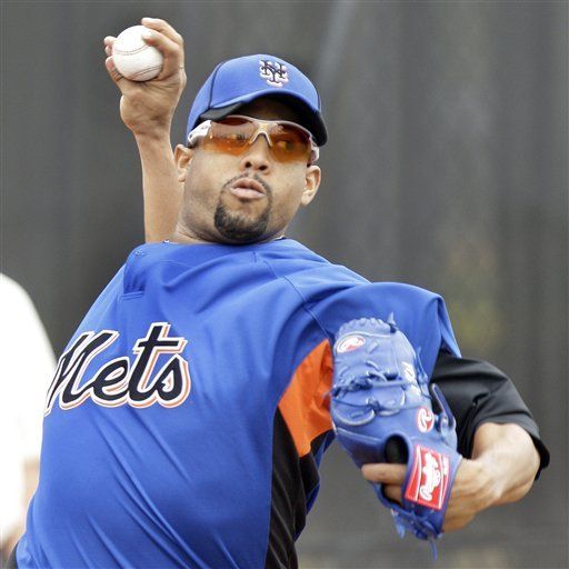 Venezolano Rodrí­guez de Mets posterga práctica por lluvia