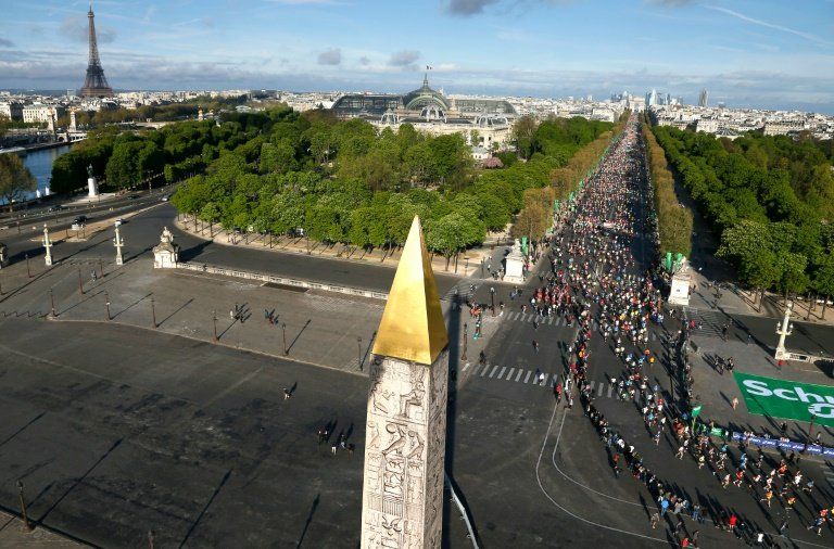 Un dispositivo de seguridad muy reforzado para el maratón de París