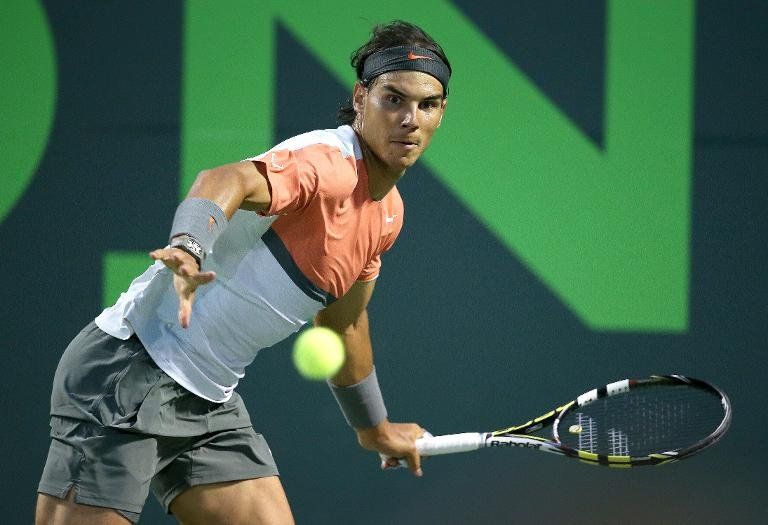 Nadal se impone a Raonic y avanza a semifinales del Masters 1000 de Miami