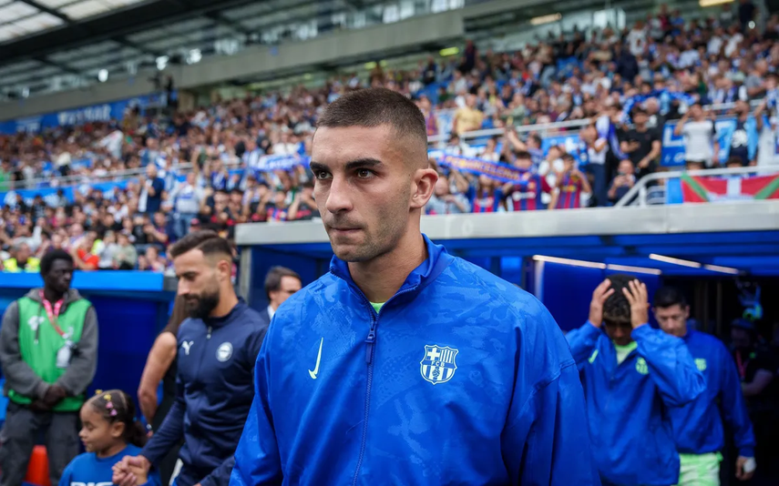 Ferran Torres sufrió una lesión muscular en el bíceps femoral