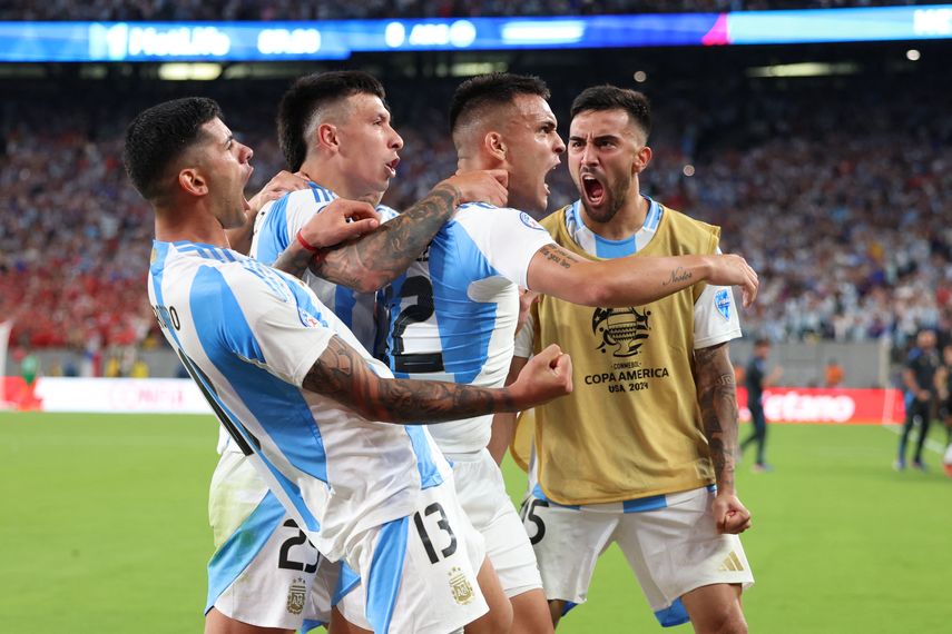 Copa América 2024: Lautaro Martínez le da agónico triunfo a Argentina sobre Chile
