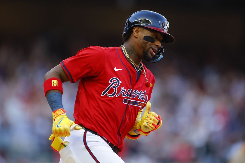 MLB: Ronald Acuña Jr conecta cuadrangular en su vuelta al diamante con los Bravos