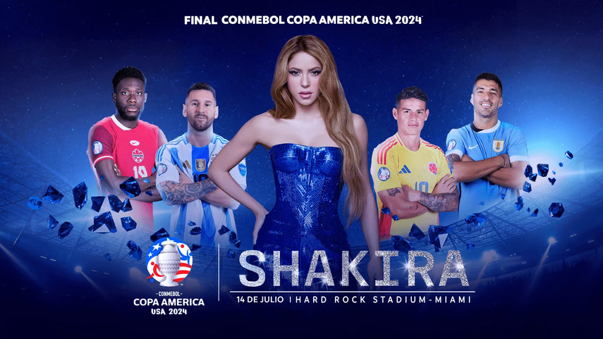 Copa América 2024: Shakira dirá presente en el entretiempo de la Final