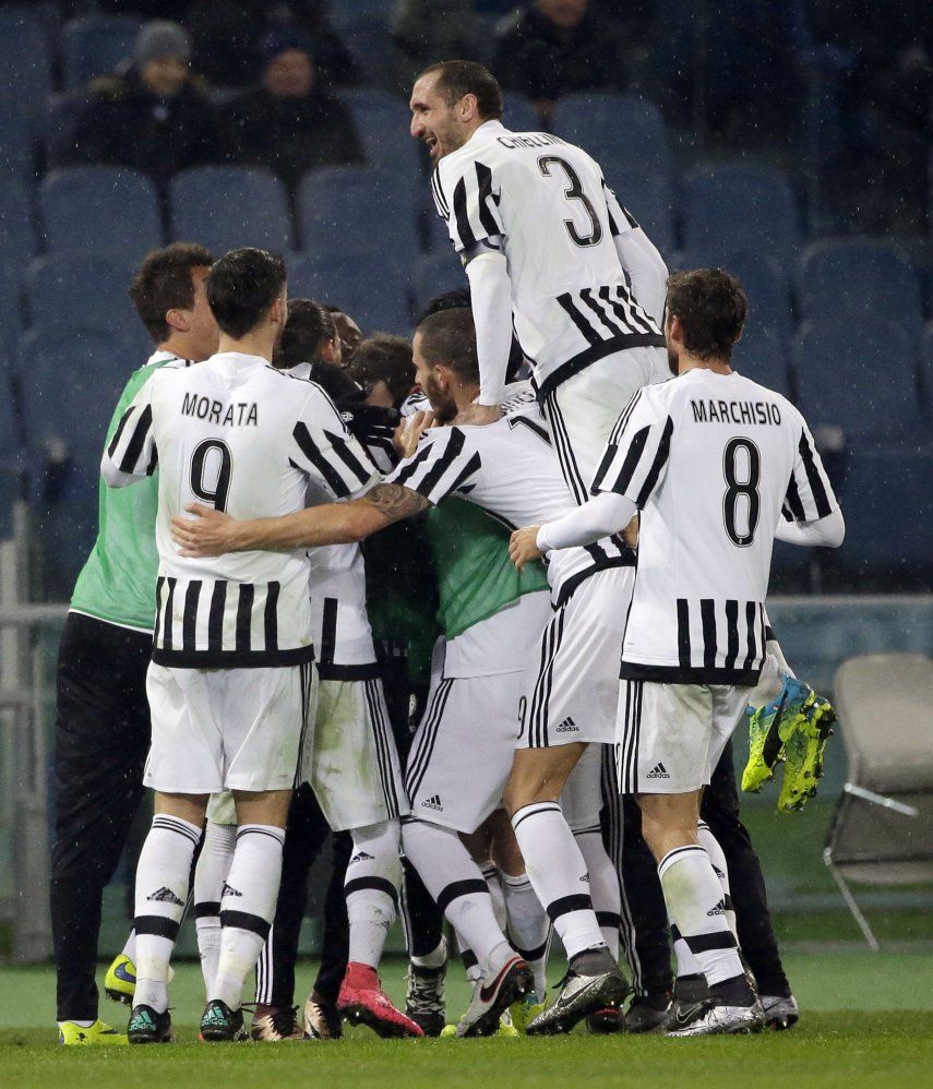 Juventus chocará con Inter en semis de Copa Italia