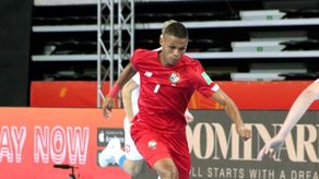 Claudio Goodridge marcó el único tanto de Panamá ante República Checa en el primer partido del Mundial de Futsal Lituania 2021