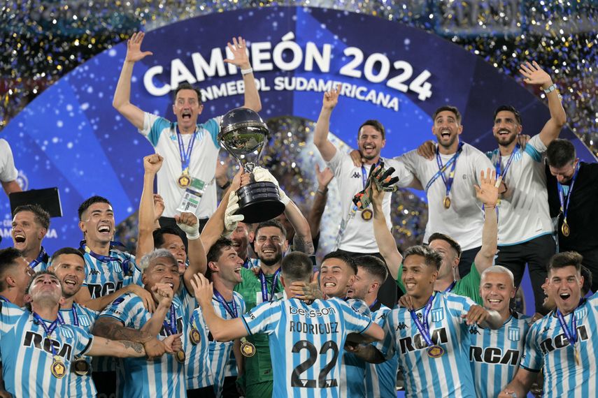 Copa Sudamericana 2024: Racing vence al Cruzeiro y es campeón