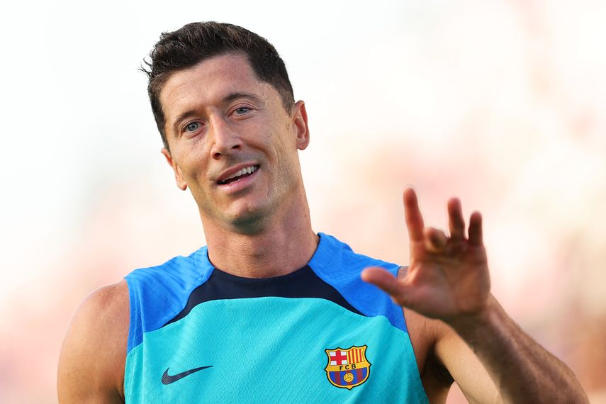 Robert Lewandowski podría estar en El Clásico