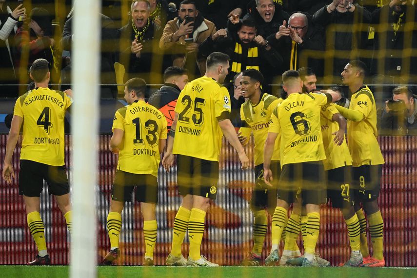 Champions League: Así fue la victoria del Dortmund sobre el Chelsea&nbsp; Foto: AFP