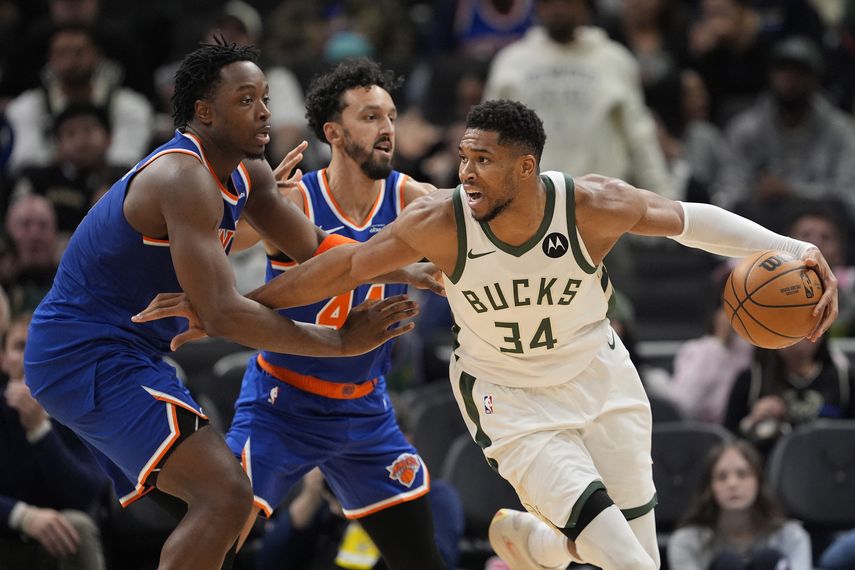 NBA: Giannis Antetokounmpo acabó con los Knicks y Jáquez Jr destacó en Miami