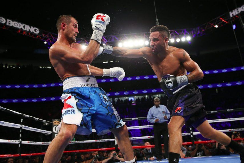 Estadounidense Andre Ward vence por decisión unánime al ruso Sergey Kovalev