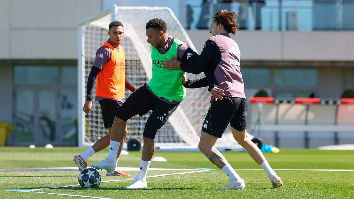 Champions League: Kylian Mbappé y Álvaro Carreras entrenan antes de viajar a Manchester Champions League: Kylian Mbappé y Álvaro Carreras entrenan antes de viajar a Manchester