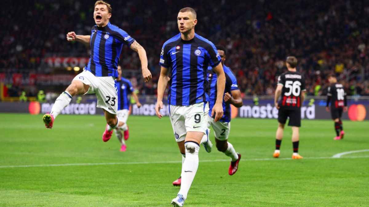 Así fue el triunfo del Inter sobre Milan en las semis de la Champions League, image size:1200x675