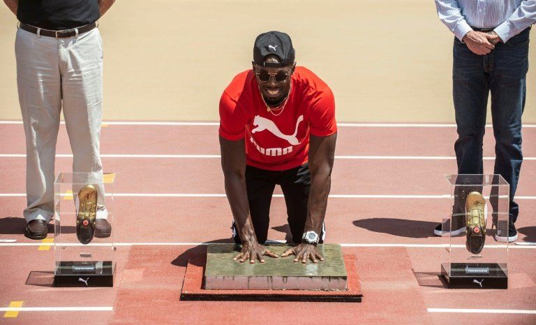 Bolt estrena la pista atlética de los Panamericanos de Lima