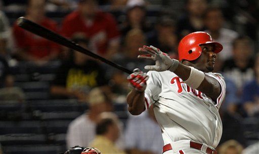 MLB: Filis 4, Bravos 1; Howard impulsa cuatro