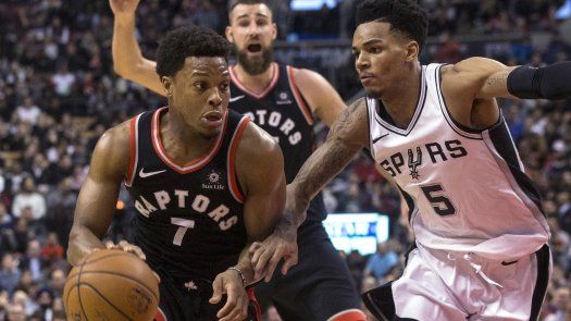 De la mano de Lowry, Raptors rompen mala racha ante Spurs