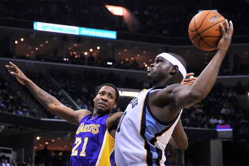 Randolph y Gasol encabezan ofensiva de Grizzlies ante Lakers