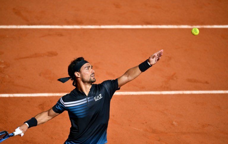 Bautista se estrella ante Fognini en tercera ronda de Roland Garros