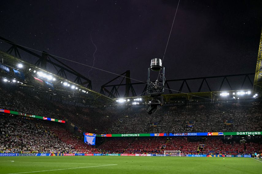 Eurocopa 2024: Arrestan a un hombre en el techo de un estadio en Alemania